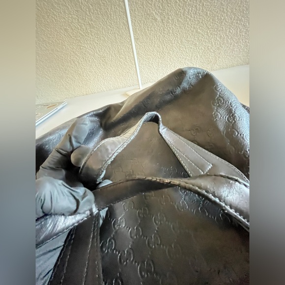 Gucci leather shoulder bag - Picture 5 of 14